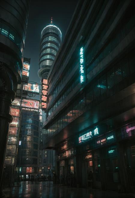 0887 Commercial street at night