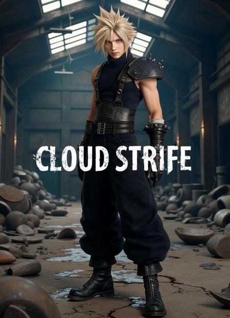 Cloud Strife版本v1.0 Flux Dev (ID: 786589)