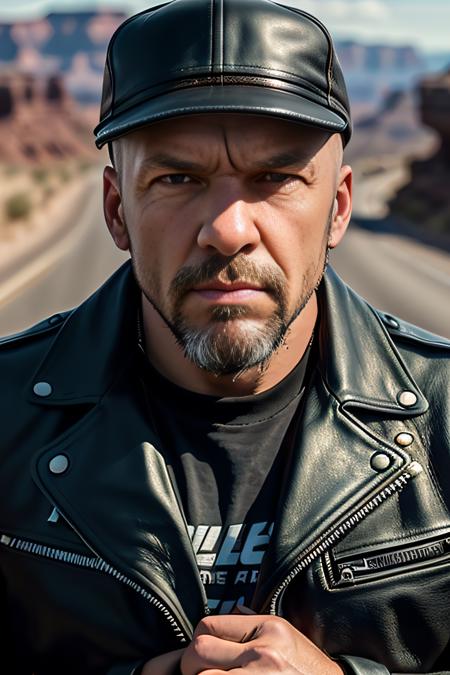 Triple H (shaved head) - Textual Inversion