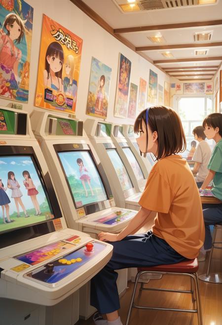 日本のゲームセンター Japanese arcade PONY