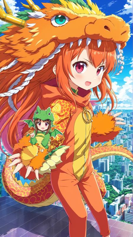 Dragon Costume XL LoRA