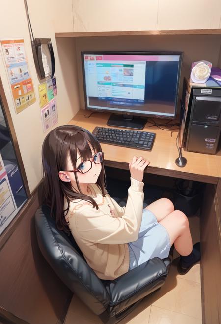 ネカフェ (Internet Cafes in Japan) PONY