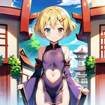concept | Navel heart cutout Lora | おへそハート切り抜きLora