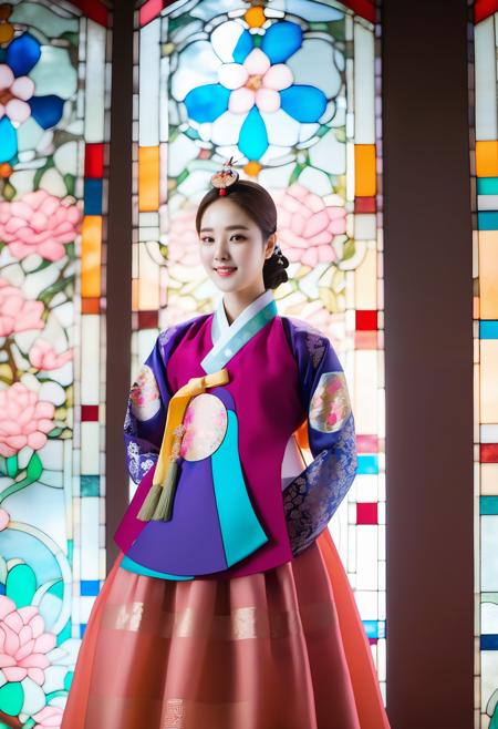 Hanbok_Woman_Dangui_XL Korean traditional clothes