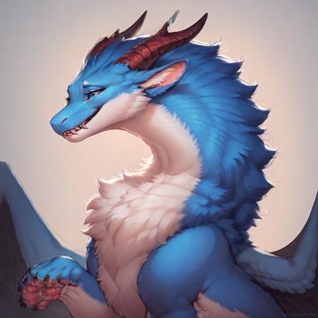 Darra, the fur Dragon Pony//Illustrious