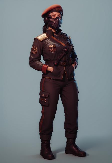 Lieutenant Jelena Melnik - Tempest Rising [SDXL Pony]