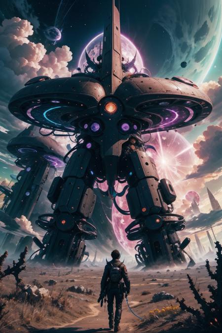 Alienscape - Strange Landscapes LoRA for SD 1.5
