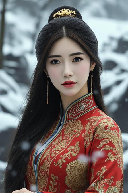 Virtual Asian Female Character 18