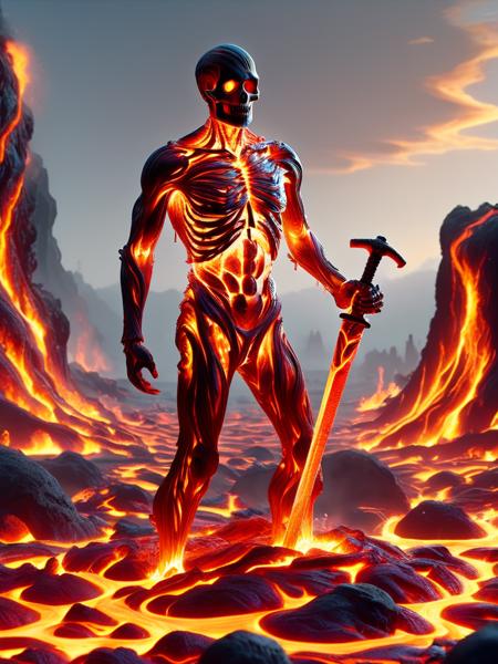 Lava Style [FLUX+SDXL+1.5]