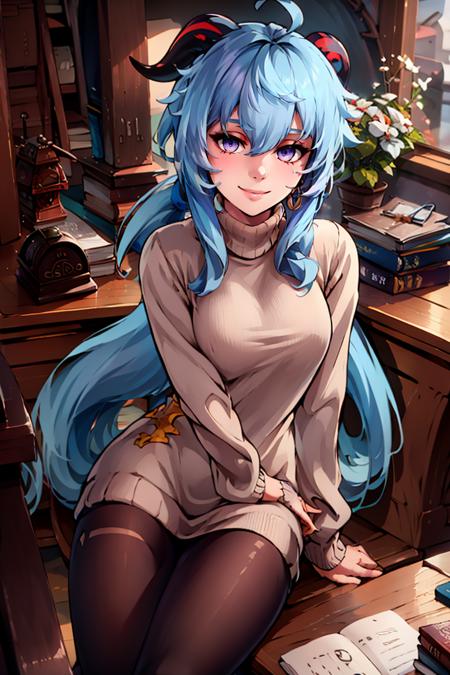Ganyu: Cocogoat  | 甘雨 (Genshin Impact) [Illustrious & SD1.5]
