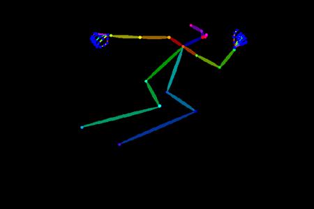 OpenPose,skiing
