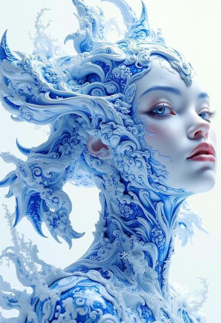 Ceramics style Flux by Lâm Panda