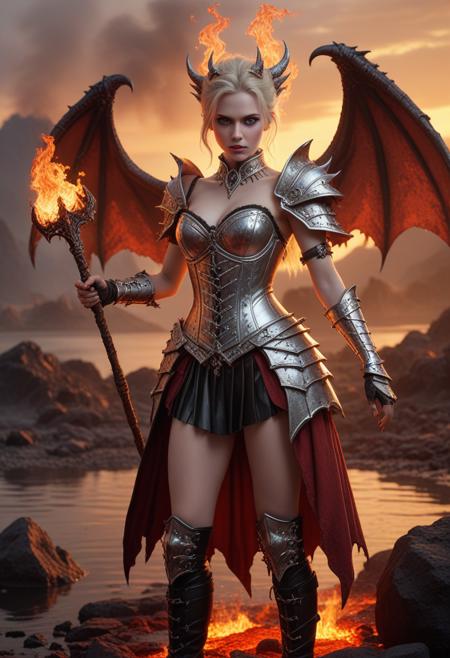 Dynamic Wildcard - armored demon unleashed