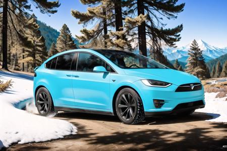 Tesla Model X LoRA