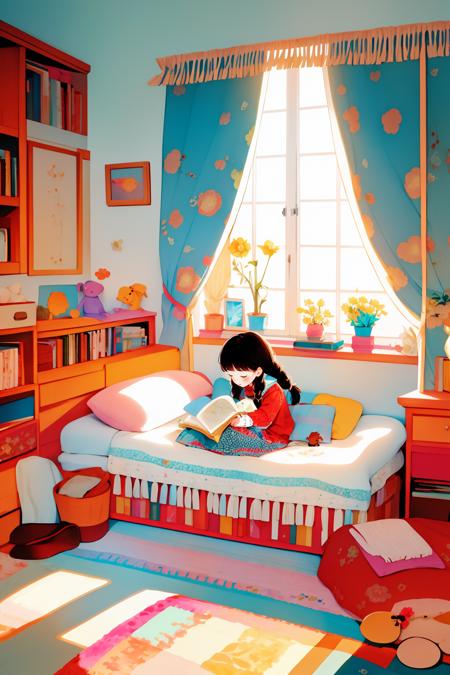 illustrations-summer flowers