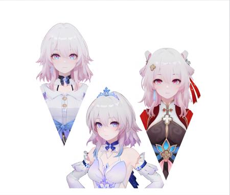 MIHOYO Collection 米家全家桶 (Honkai Impact 3rd | Honkai Star Rail | Genshin Impact | Zenless Zone Zero)版本三月七 v2-March 7 v2 (ID: 673767)