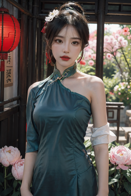 Asian girls face