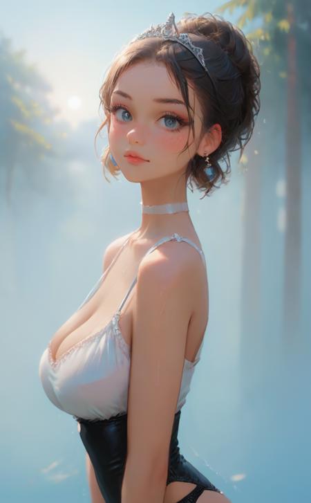 Cutesy woman