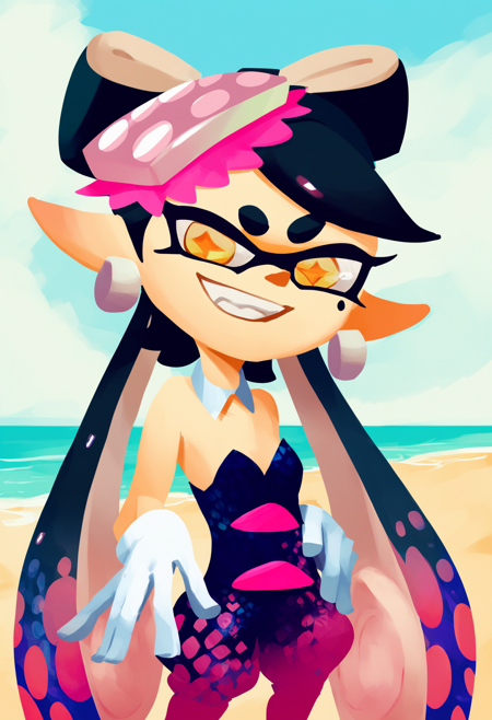 Splatoon - Style PDXL LORA版本v1.0 (ID: 579874)