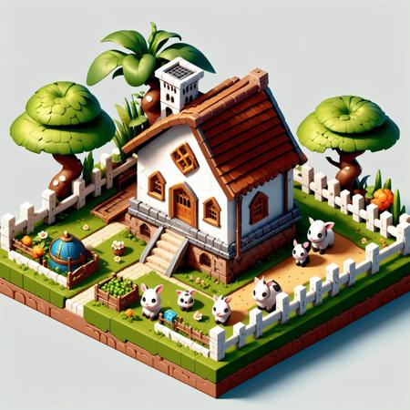 Isometric Elven Architecture