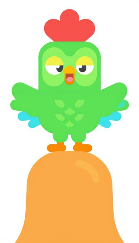Duolingo Stylized Cartoons FLUX