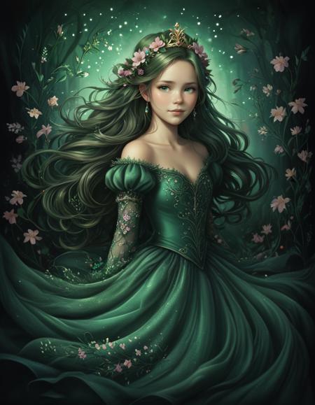 Viridian Swirl Style