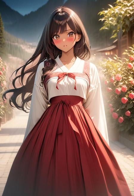 Anime Style Korean Hanbok Dress