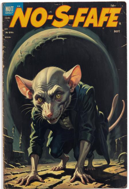The Wizard's Vintage Comic Book Cover