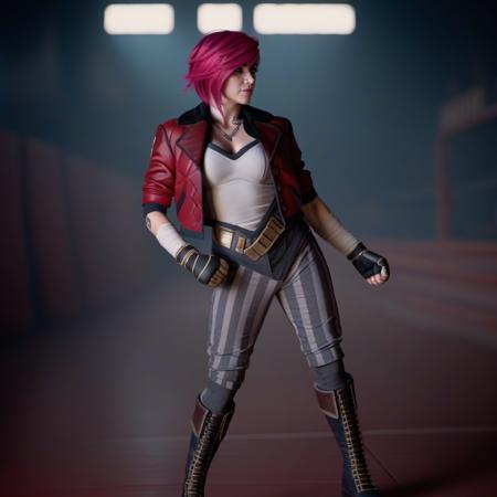 Vi  - Arcane / League of Legends - Realistic Flux1.D &SDXL
