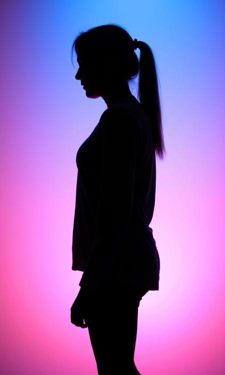 Silhouette Photography FLUX.1 Dev LoRA