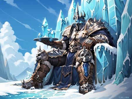 The Lich King, Arthas Menethil from World of Warcraft - RealmRabbit