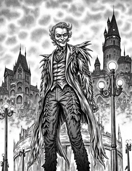 Kentaro Miura (Berserk Manga) Style Flux
