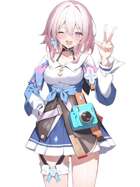 XL_三月七_崩坏星穹铁道_march_7th_(honkai:_star_rail)版本kohaku_DeltaV2 (ID: 392520)