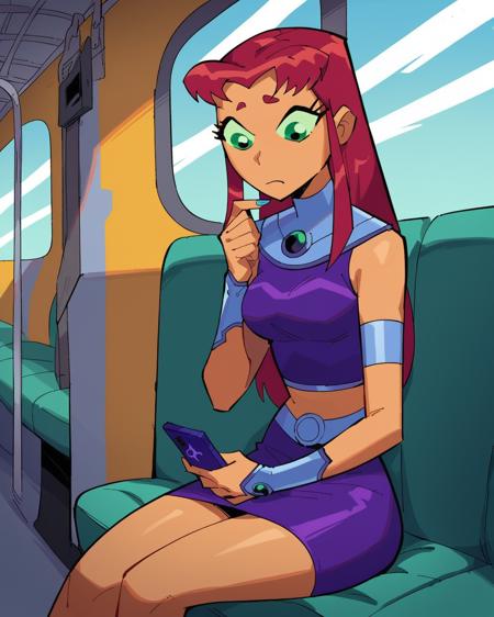Starfire - Teen Titans (Character) [PonyDiffusionXL]