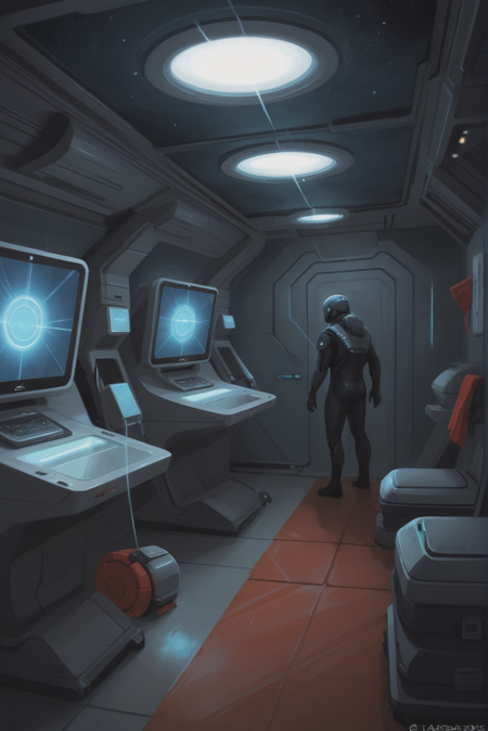 Envy Starlight Scifi Digital Painting 01