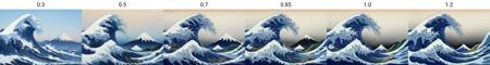 Hokusai style - for Animagine XL