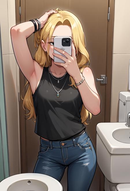 Sumaho Kao Kakushi スマホ顔隠し Selfie Concept - Lora Pony版本Pony (ID: 911861)