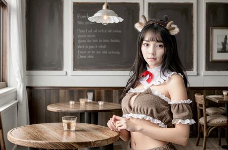 Reindeer Waitress Outfit