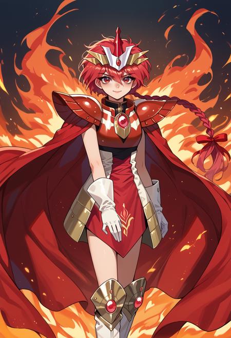Hikaru Shidou - Magic Knight Rayearth [3 Outfits]【Illustrious+Pony】