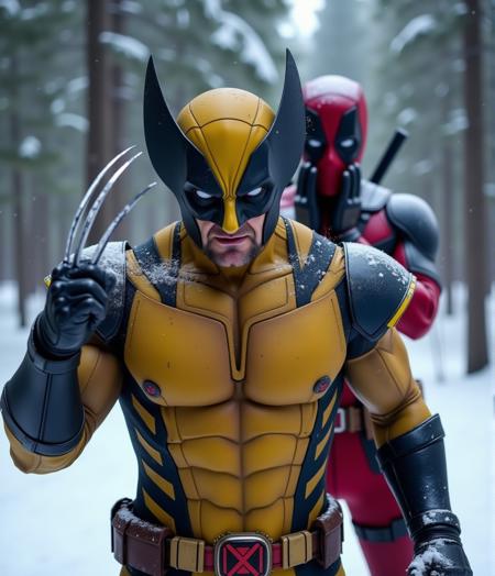 Wolverine - Deadpool & Wolverine (2024) - Flux1.D