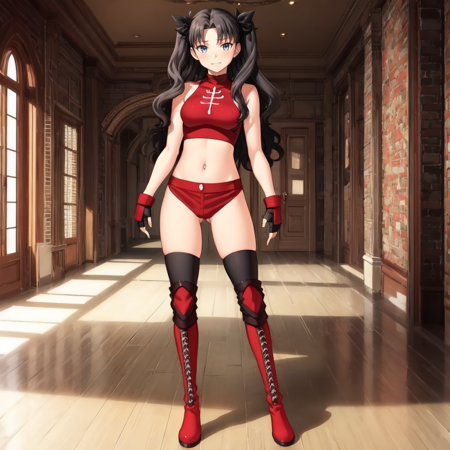Rin tohsaka  LORA and(Pony)  from fate stay night visual novel