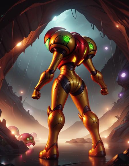 Samus (DALL E-3) Two Costumes I PonyXL