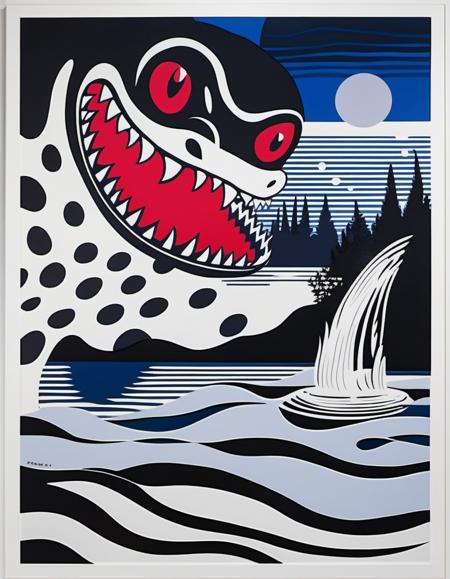 Pop Art - Roy Lichtenstein Style - SDXL 1.0
