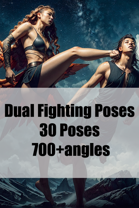 Dual Fighting pose set版本DualFPose (ID: 37433)