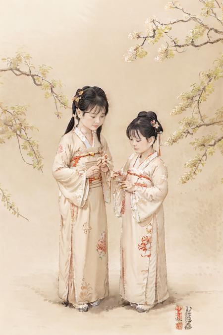 Chinese painting style