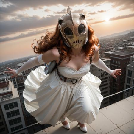 The Rocketeer's helmet and jetpack