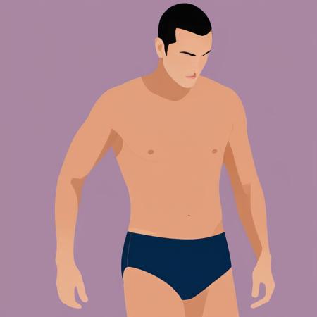 Flat 2d Style Cutout