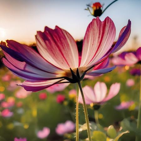cosmos_bipinnatus 波斯菊花園