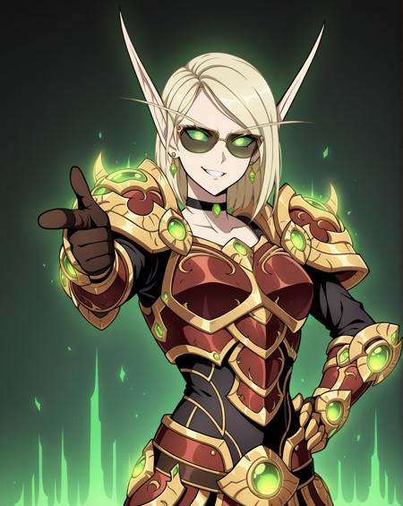 Blood Elf Armor (Illustrious) - by EDG