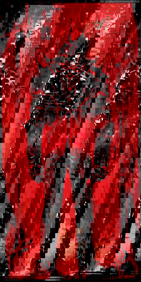 Cyberpunk 2077 Tarot card 512x1024
